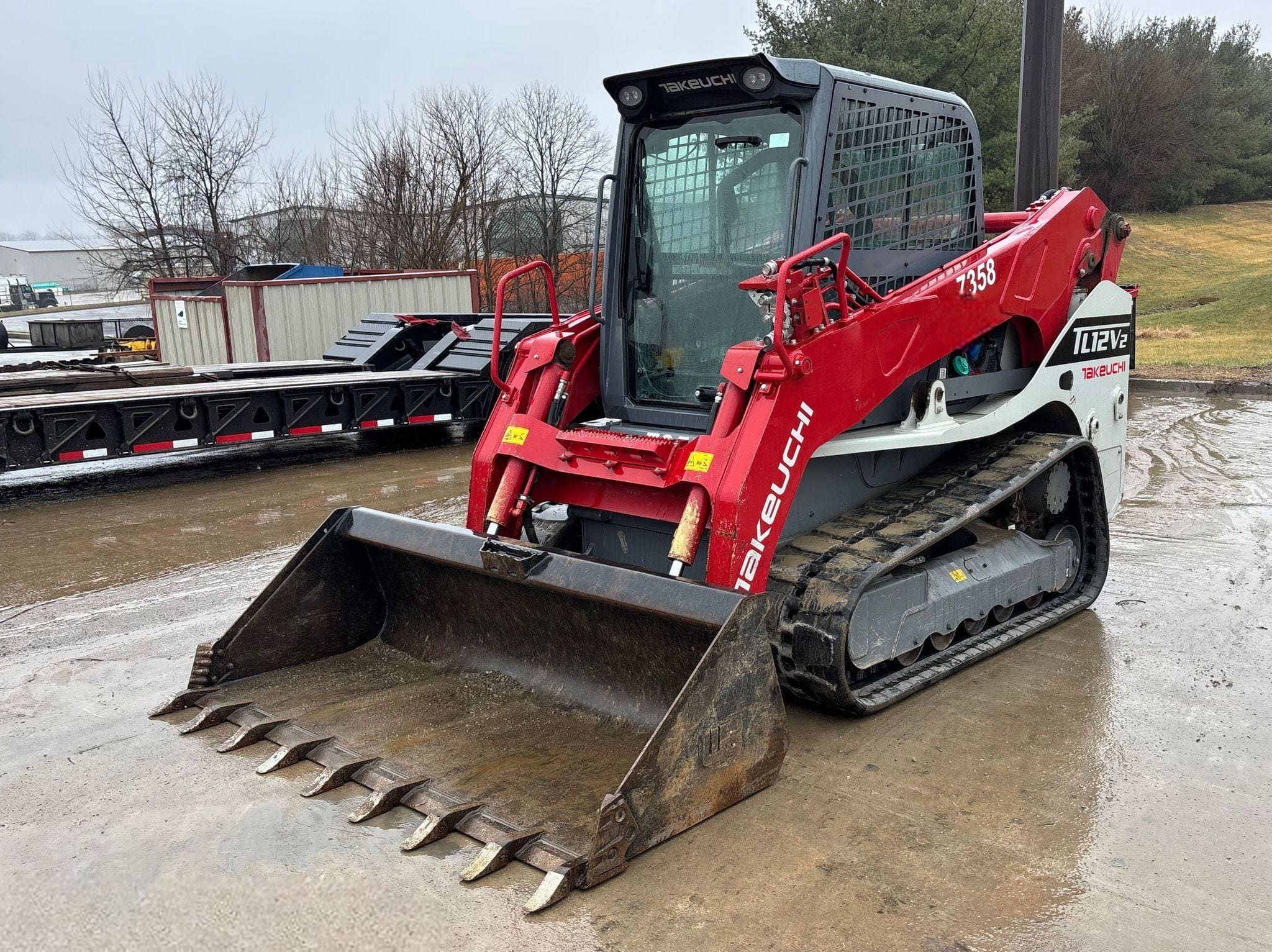 2022 Takeuchi TL12V2 Tracked Skid Steer Loader listing photo