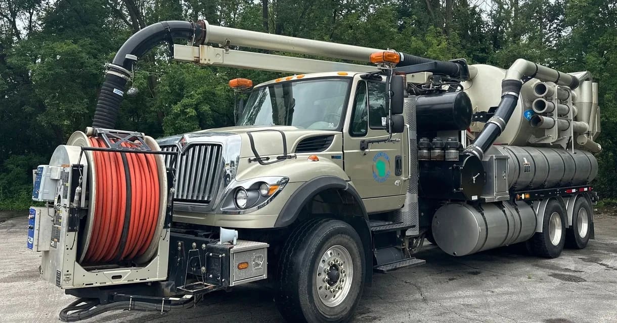 2012 International 7500 sewer jetter truck listing photo