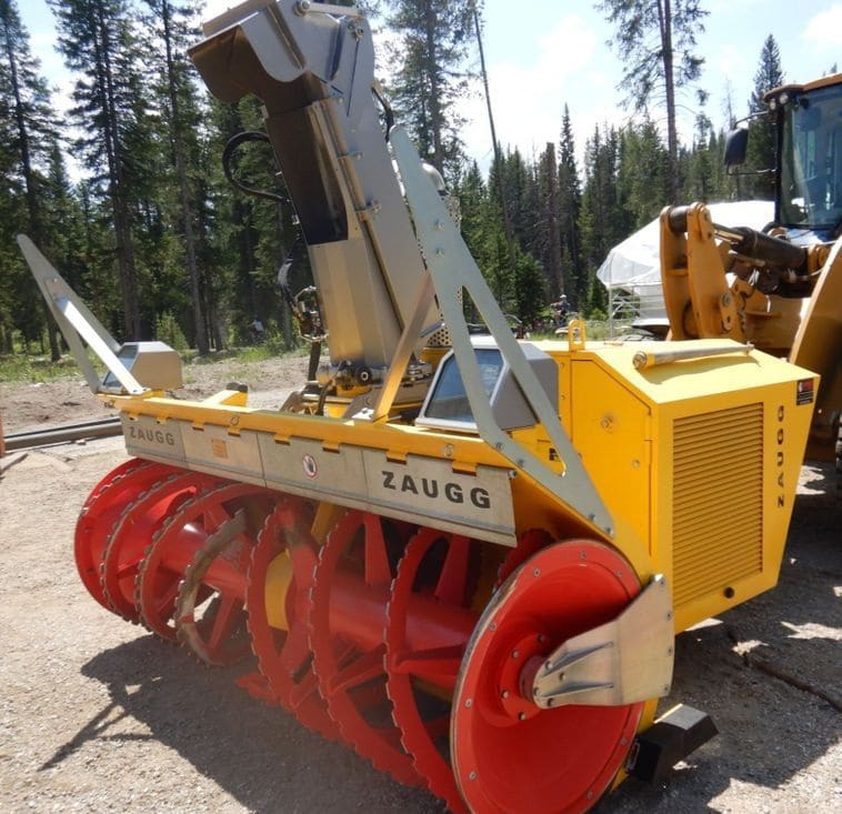 2016 Zaugg Rolba Mobl 170 snow blower listing photo