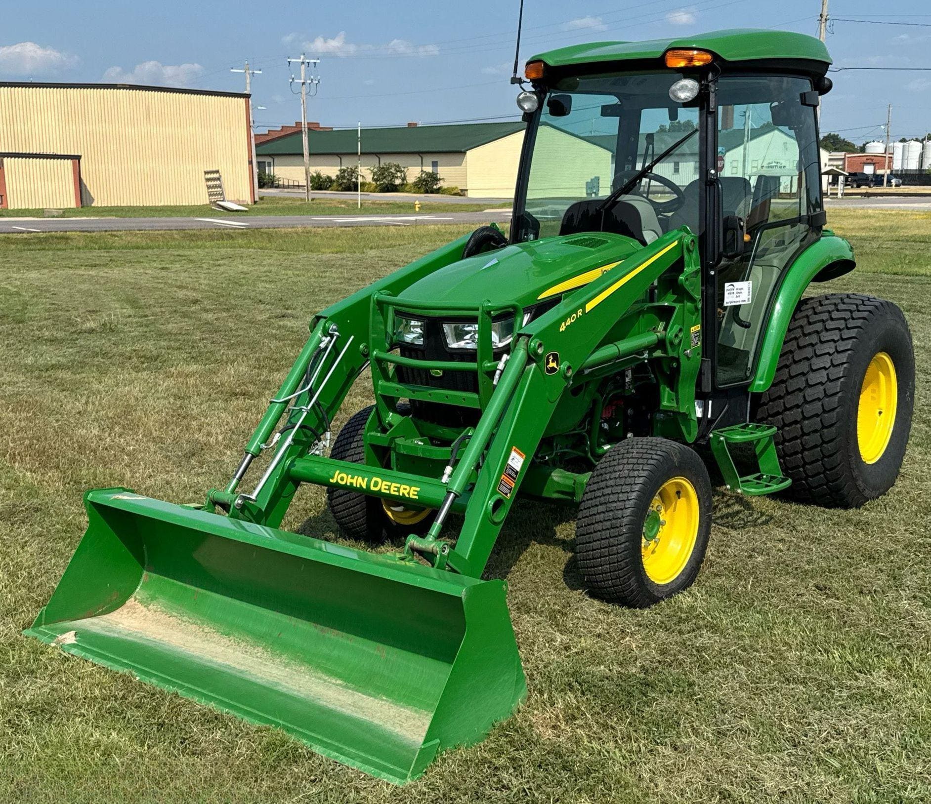 2022 John Deere 4066R Compact Utility Tractor w/Attachments listing photo