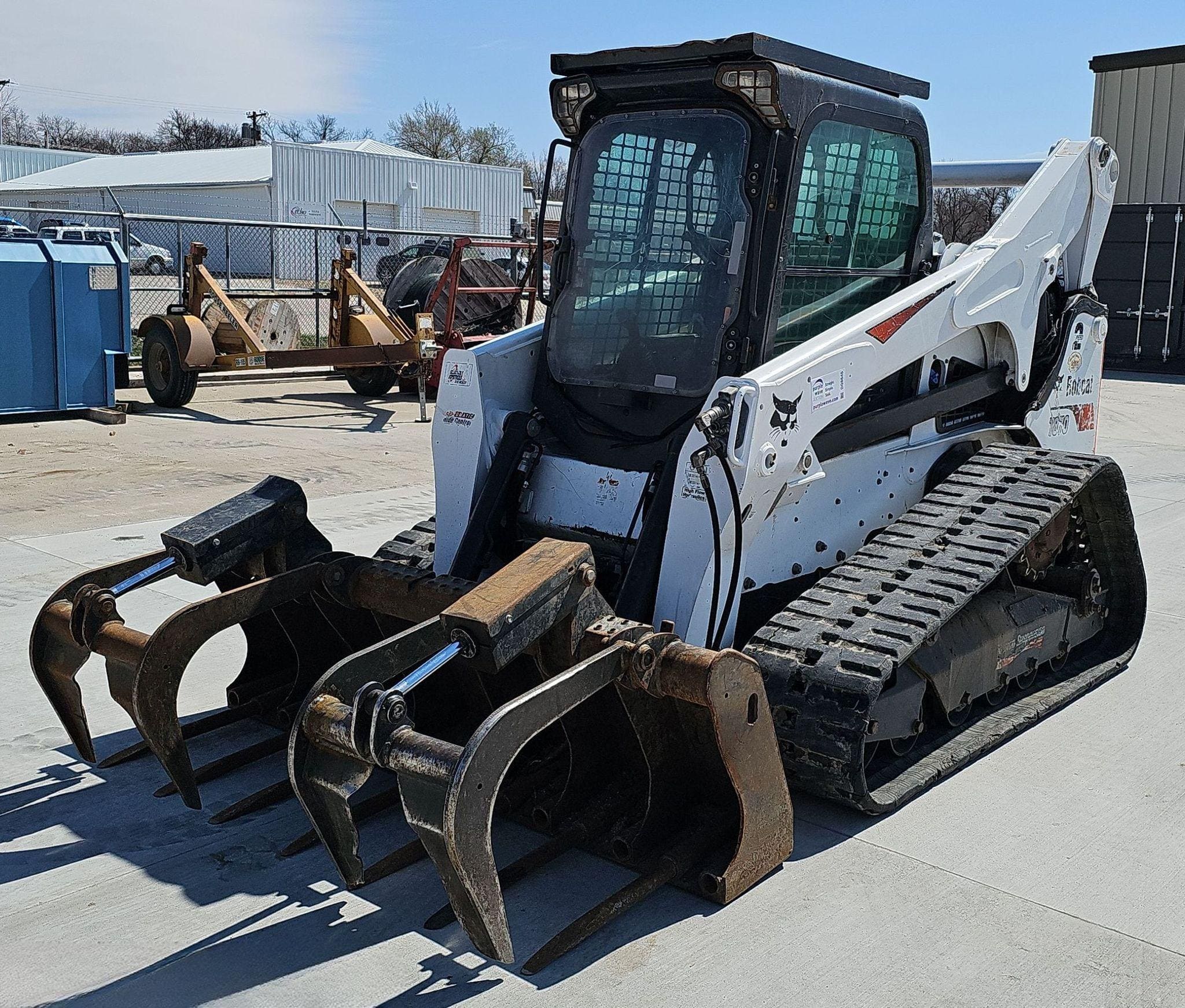 2019 Bobcat T870 Compact Track Skid Steer Loader listing photo