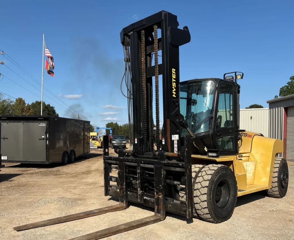 2010 Hyster H360HD forklift listing photo