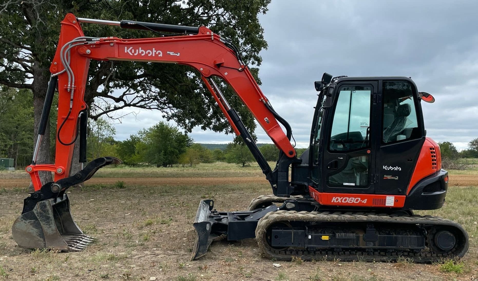 2022 Kubota KX080-4S2 listing photo