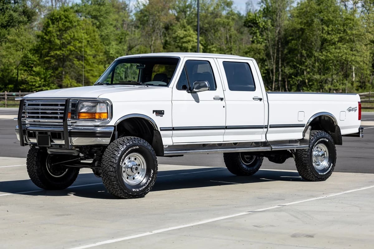 1996 Ford F-350 XLT Crew Cab listing photo