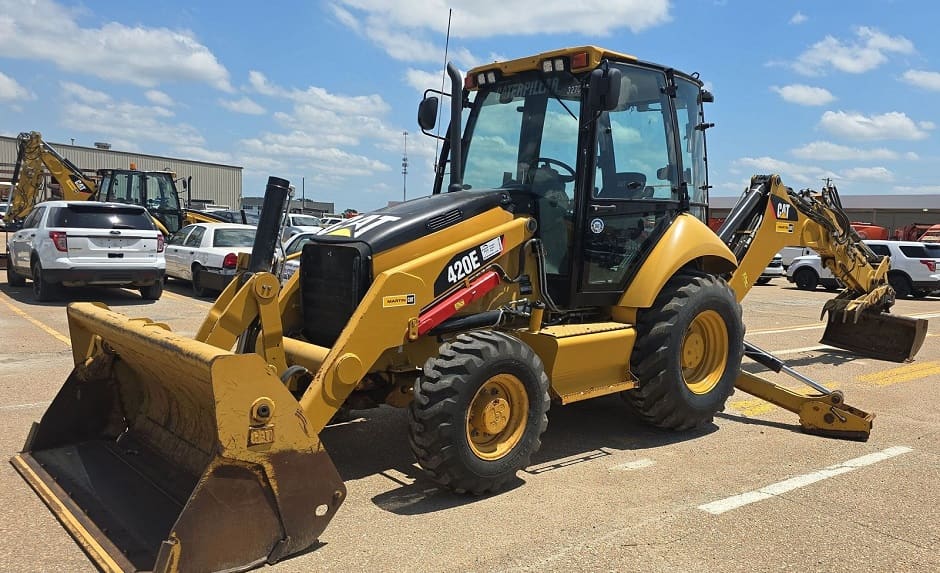 2009 Caterpillar 420E Backhoe Loader listing photo